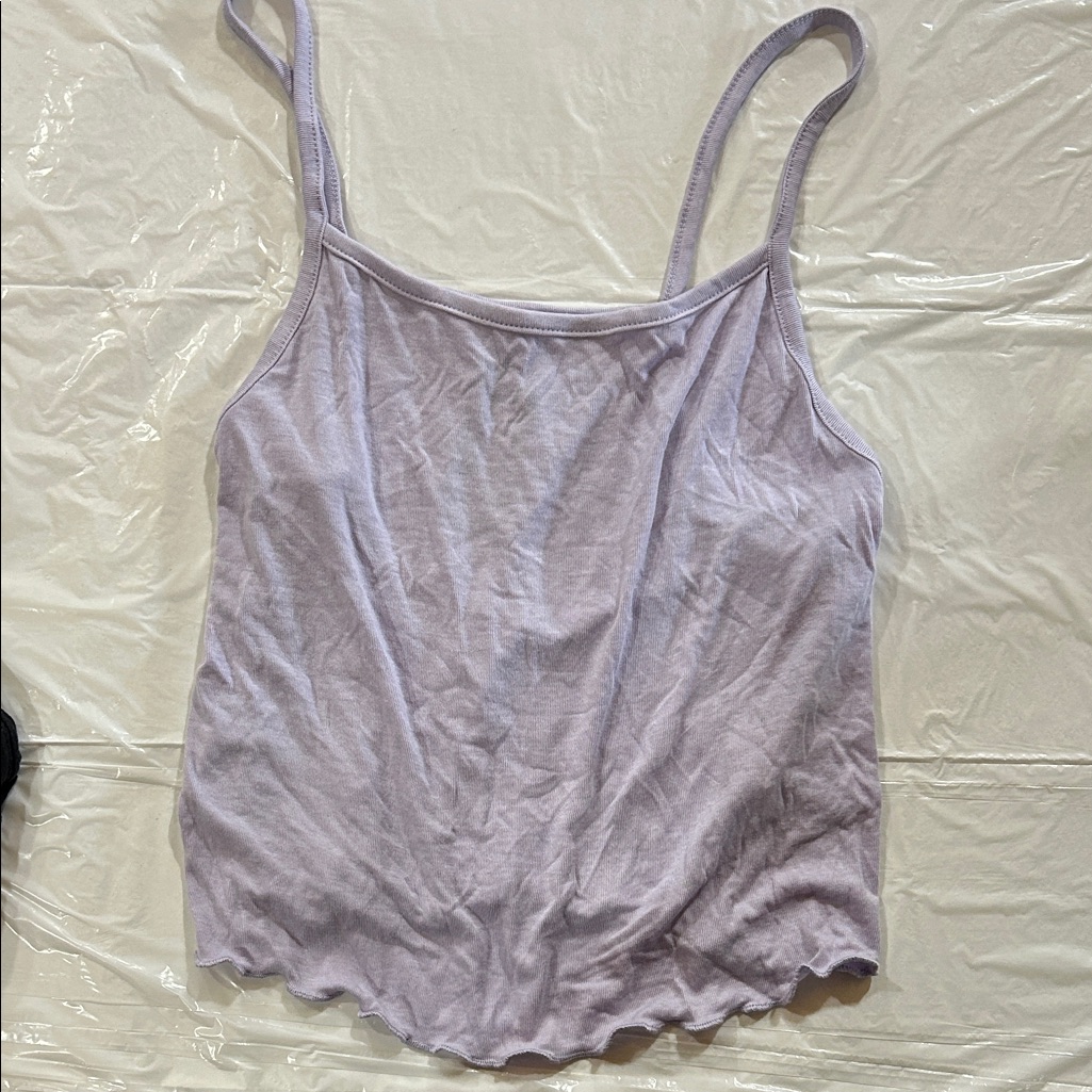 Double Zero Lavender Spaghetti-Strap Camisole